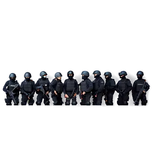 Swat Team Crowd Control Tactics Png Fyj98 PNG image