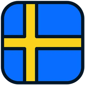 Swedish Flag Icon PNG image
