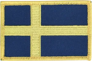 Swedish Flag Patch PNG