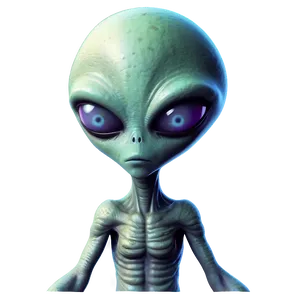 Sweet Alien Illustration PNG 06292024 PNG