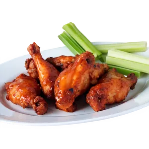 Sweet And Spicy Hot Wings Png 4 PNG image