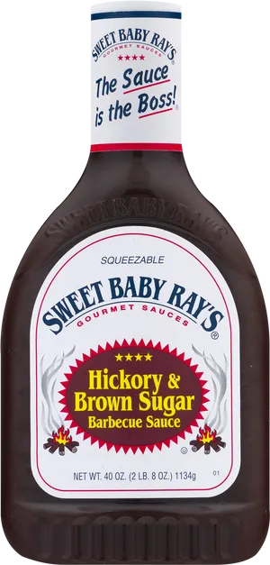 Sweet Baby Rays Hickory Brown Sugar Barbecue Sauce PNG image