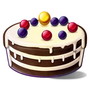 Sweet Cake Emoji Png 06262024 PNG image