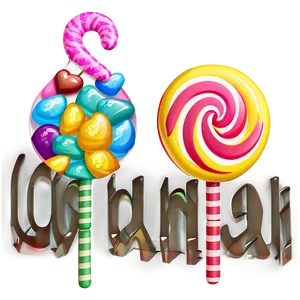 Sweet Candy Collection PNG 53
