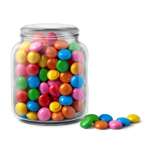 Sweet Candy Jar PNG 22