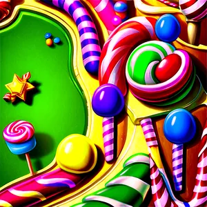 Sweet Candy Land Map PNG Jpr46 PNG