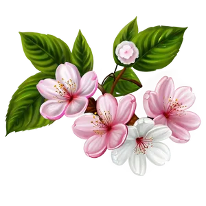 Sweet Cherry Blossom Png 06252024 PNG image