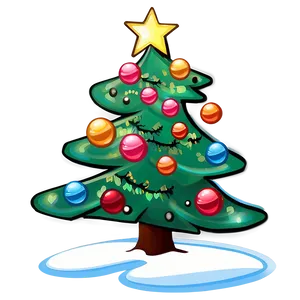 Sweet Christmas Tree Picture Png Eue62 PNG image