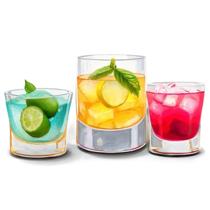Sweet Cocktails PNG 11