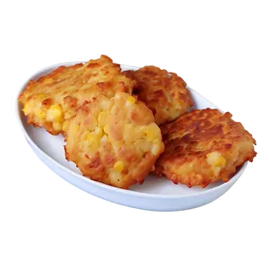 Sweet Corn Fritters PNG Akv