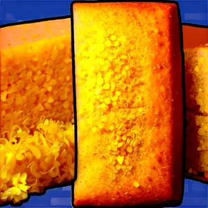 Sweet Cornbread PNG Hjm38