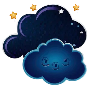 Sweet Dream Cloud PNG Bsi16 PNG