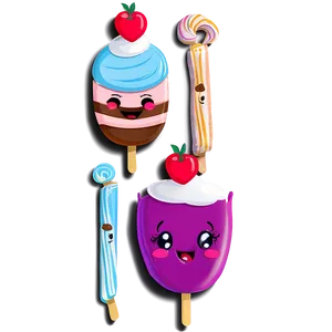 Sweet Food Characters PNG Ugw15 PNG