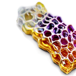 Sweet Honeycomb Background PNG Acq