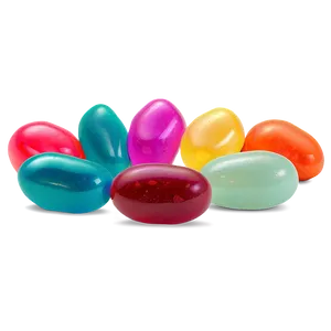 Sweet Jelly Beans Collection PNG 7 PNG