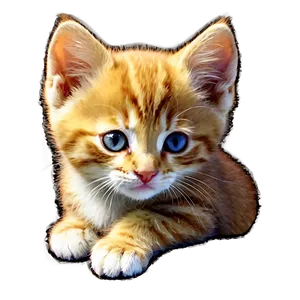 Sweet Kitten Png Cvf45 PNG image