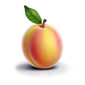 Sweet Peach Cartoon Png 06252024 PNG image