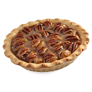 Sweet Pecan Pie PNG 1