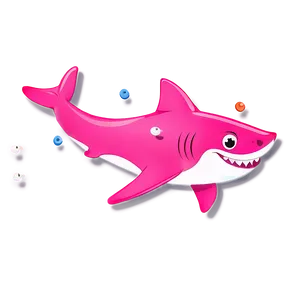 Sweet Pink Baby Shark For Kids Png Xny PNG image