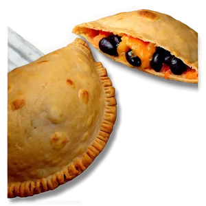 Sweet Potato And Black Bean Empanadas PNG Edq