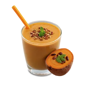 Sweet Potato Smoothie PNG Yel