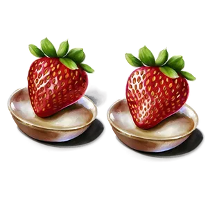 Sweet Strawberry PNG Oko