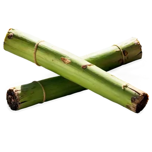 Sweet Sugarcane Stick Png 06262024 PNG image