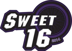 Sweet16 Basketball Logo2014 PNG image