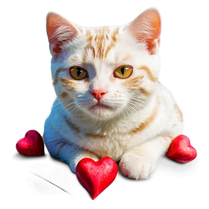 Sweetheart Cat PNG Coe6