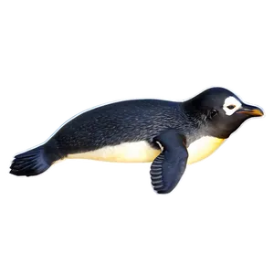 Swimming Penguin PNG 05062024