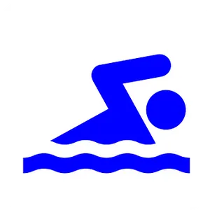 Swimming Symbol Icon PNG image