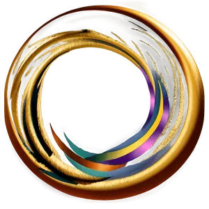 Swirl Decoration PNG 05242024