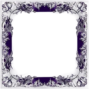 Swirl Frame PNG 05242024