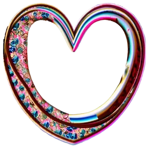 Swirl Heart Frame PNG 05252024 PNG