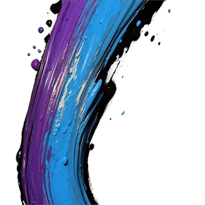 Swirl Paint Splatter Png 3 PNG image