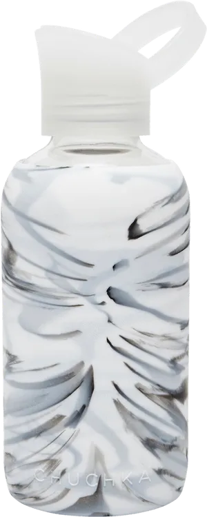 Swirled Design Water Bottle PNG image
