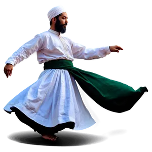 Swirling Dervish Dance Png Qfa PNG image