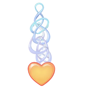 Swirling Hearts Emoji Transparent Art 61