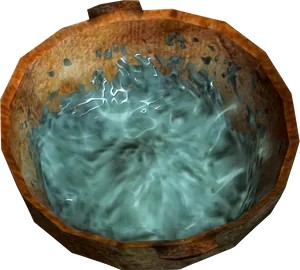 Swirling Magic Potion Bowl PNG