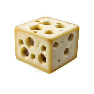 Swiss Cheese Cube Png Pdw PNG image