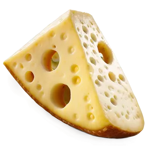 Swiss Cheese Wedge Png 9 PNG image