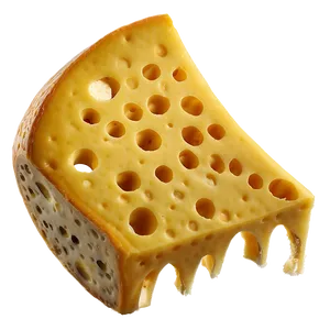 Swiss Cheese Wedge Png Lvj PNG image