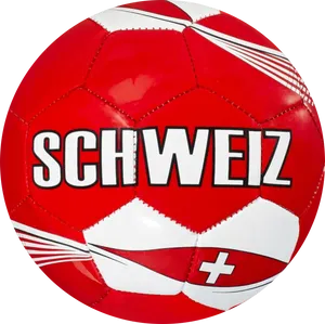 Swiss Flag Soccer Ball PNG image