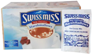 Swiss Miss Hot Cocoa Mixwith Marshmallows PNG image