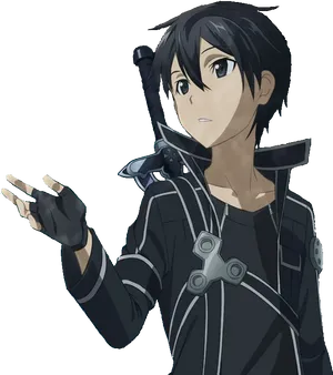 Sword Art Online Anime Character PNG image