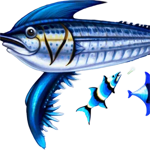 Swordfish Vs Marlin PNG Buw PNG
