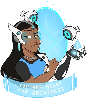 Symmetra Greatness Manifested PNG