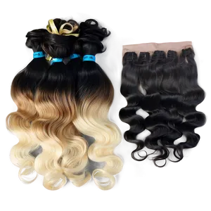 Synthetic Hair Bundles PNG 80