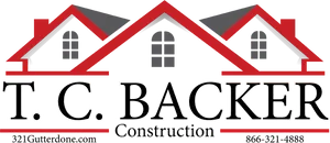 T C Backer Construction Logo PNG image