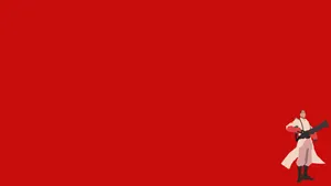 T F2 Red Spy Minimalist Art PNG image
